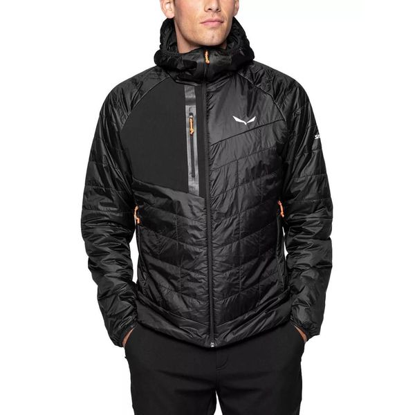 Kurtka turystyczna męska Salewa Catinaccio Twr M Jkt. Czarne kurtki Salewa, m, bez wzorów, bez kaptura. W wyprzedaży za 747.95 zł.