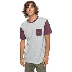 Quiksilver Męska Koszula Baysic Kieszonkowy Light Grey Heather eqykt03733-Sjsh (Rozmiar M). Koszule marki Quiksilver. W wyprzedaży za 69.00 zł.