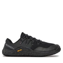 Buty do biegania Merrell. Czarne buty do biegania Merrell, bez wzorów, bez zapięcia, do biegania. Za 419.99 zł.