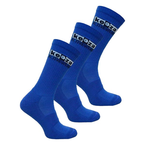 Skarpety sportowe Keeza 3 pary. Niebieskie skarpetki sportowe KEEZA, bez wzorów. Za 42.00 zł.