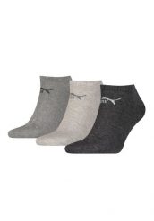 PUMA Skarpety 3-Pack 94710907. Szare skarpety Puma, bez wzorów, z bawełny. Za 36.99 zł.