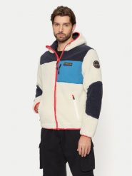 Napapijri Polar Yupik NP0A4GNS Beżowy Regular Fit. Brązowe bluzy z polaru Napapijri, m, bez wzorów, z polaru, bez kaptura. Za 879.99 zł.