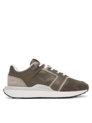 Polo Ralph Lauren Sneakersy TRN 89 PP V2-SK-LTL 809P13082002 Szary. Szare buty sportowe casual Polo Ralph Lauren, bez wzorów, ze skóry, bez zapięcia. Za 689.99 zł.