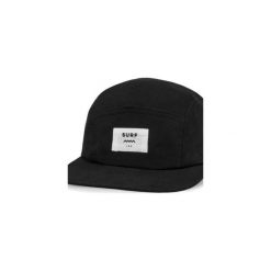 Czapka z Daszkiem 5 Panel Cap Black. Czarne czapki z daszkiem Surf inc, bez wzorów. Za 129.00 zł.