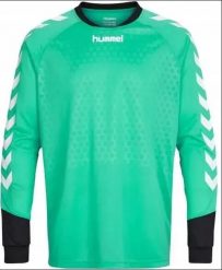 HUMMEL Bluza sportowa bramkarska ESSENTIAL. Żółte bluzy bez kaptura Hummel, l, bez wzorów, z jersey, bez kaptura. Za 164.00 zł.