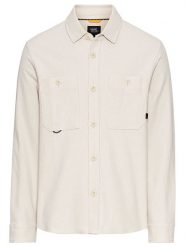 Camel Active Koszula w kolorze beżowym rozmiar: 3XL. Brązowe koszule Camel Active, xl, bez wzorów, z bawełny, bez kołnierzyka, bez ramiączek. Za 173.99 zł.