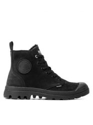 Palladium Trapery Pampa Hi Zip Wl 05982-010-M Czarny. Czarne trapery Palladium, z nubiku, bez zapięcia. Za 639.99 zł.