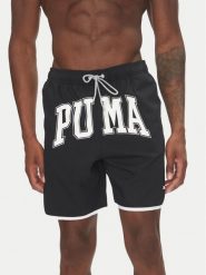 Puma Szorty kąpielowe 938845 Czarny Regular Fit. Czarne kąpielówki Puma, m, bez wzorów, z syntetyku. Za 219.99 zł.