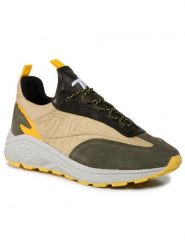 Togoshi Sneakersy TG-27-05-000278 Zielony. Zielone buty sportowe casual Togoshi, bez wzorów, z materiału, bez zapięcia. Za 549.99 zł.