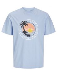 Jack & Jones Koszulka w kolorze błękitnym rozmiar: XL. Niebieskie bezrękawniki Jack & Jones, xl, bez wzorów, z bawełny, bez kołnierzyka, bez ramiączek. Za 44.19 zł.
