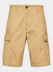 Element Szorty materiałowe Legion Cargo ELYWS00103 Beżowy Regular Fit. Brązowe szorty Element, m, bez wzorów, z bawełny. Za 329.99 zł.