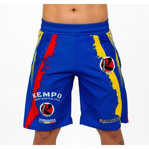 Krótkie spodenki Kempo Rumunia. Szorty KNOCKOUT, bez wzorów, sportowe. Za 151.79 zł.