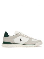 Polo Ralph Lauren Sneakersy 809P07565001 Beżowy. Brązowe buty sportowe casual Polo Ralph Lauren, bez wzorów, ze skóry, bez zapięcia. Za 659.99 zł.