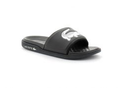 Sandały Mężczyzna Lacoste Croco Dualiste czarny. Czarne sandały LACOSTE, z gumy, bez zapięcia. Za 199.00 zł.
