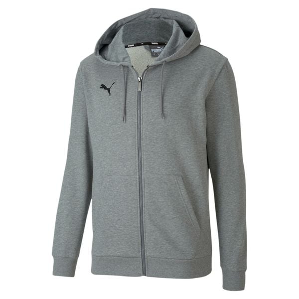 Bluza z kapturem Puma team Goal 23 Casuals. Szare bluzy z kapturem Puma, xs, bez wzorów, z bawełny, z kapturem. Za 224.99 zł.
