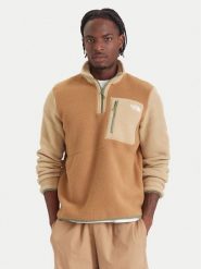 The North Face Polar Yumiori NF0A883S Beżowy Regular Fit. Brązowe bluzy z polaru The North Face, m, bez wzorów, z polaru, bez kaptura. Za 349.99 zł.