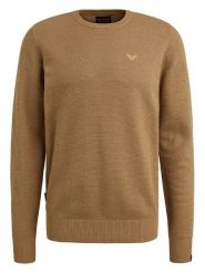 PME Legend Sweter w kolorze jasnobrązowym rozmiar: L. Brązowe swetry nierozpinane PME Legend, l, bez wzorów, bez kołnierzyka, bez ramiączek. Za 223.99 zł.