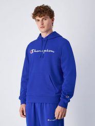 Champion Bluza w kolorze niebieskim rozmiar: XL. Niebieskie bluzy Champion, xl, bez wzorów, z kapturem. Za 145.94 zł.