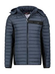 Geographical Norway Kurtka pikowana "Arethano" w kolorze granatowym rozmiar: 3XL. Niebieskie kurtki Geographical Norway, xl, bez wzorów, bez kaptura. Za 254.74 zł.