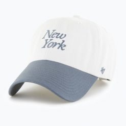 Czapka z daszkiem 47 Brand MLB New York Yankees Foundation Script TT CLEAN UP. Białe czapki z daszkiem 47 Brand, na zimę, bez wzorów. Za 119.99 zł.