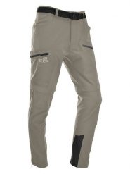 Maul Sport Spodnie funkcyjne Zipp-Off "Eiger ultra" w kolorze beżowym rozmiar: 27. Brązowe spodnie treningowe długie Maul Sport, bez wzorów, z materiału. Za 295.99 zł.