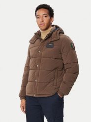 Aeronautica Militare Kurtka zimowa 262AB3072UCT04358 Brązowy Regular Fit. Brązowe kurtki Aeronautica Militare, na zimę, m, bez wzorów, z syntetyku, bez kaptura. Za 1,549.00 zł.