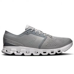 Buty do biegania męskie On 3ME30043228. Szare buty turystyczne On, bez wzorów, z materiału, bez zapięcia, do biegania. Za 912.00 zł.