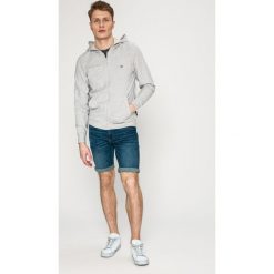 Emporio Armani - Bluza. Szare bluzy z kapturem Emporio Armani, z bawełny. W wyprzedaży za 359.90 zł.