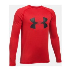 Under Armour Koszulka z logo długi rękaw kolor czerwony rozmiar L (1299389-600). Bluzki z długim rękawem marki Under Armour. Za 75.00 zł.