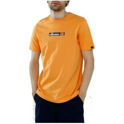 Koszulka sportowa męska Ellesse Maleli. Brązowe t-shirty sportowe Ellesse, bez wzorów, bez ramiączek. Za 237.00 zł.
