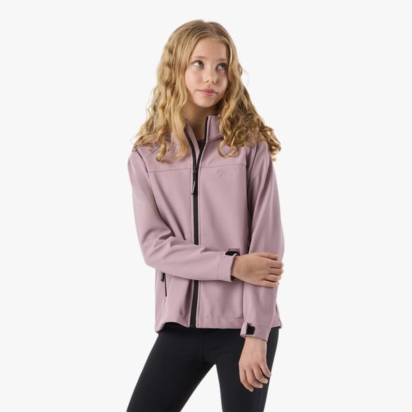Kurtka softshell Turystyka Junior Swedemount Tromsö Softshell oddychająca. Fioletowe kurtki SWEDEMOUNT, bez wzorów, z softshellu, bez kaptura. Za 199.99 zł.