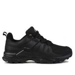 Buty męskie sportowe trekkingowe DK FARAT. Czarne trekkingi DK, bez wzorów, bez zapięcia. W wyprzedaży za 148.00 zł.