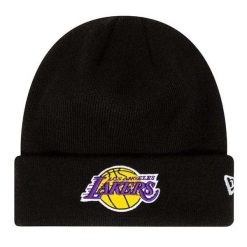 Czapka Unisex Dla Dorosłych Los Angeles Dodgers. Czarne czapki zimowe New Era, bez wzorów. Za 194.99 zł.