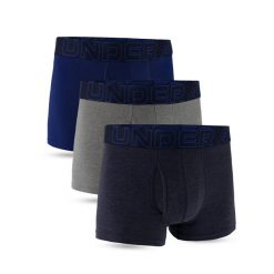 Bokserki sportowe męskie UNDER ARMOUR majtki 3-PAK. Szare slipy i bokserki Under Armour, l, bez wzorów. Za 273.99 zł.