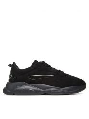 HUGO Sneakersy Leon 50548504 Czarny. Czarne buty sportowe casual Hugo, bez wzorów, ze skóry, bez zapięcia. Za 849.99 zł.