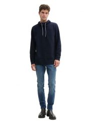 Tom Tailor Bluza w kolorze granatowym rozmiar: XL. Niebieskie bluzy Tom Tailor, xl, bez wzorów, bez kaptura. Za 70.74 zł.