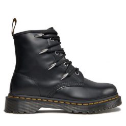 Glany Dr. Martens. Czarne trapery Dr. Martens, bez zapięcia. Za 989.99 zł.