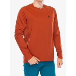 Bluza męska Black Diamond Alpenglow Crew. Brązowe bluzy Black Diamond, l, bez wzorów, bez kaptura. Za 198.99 zł.