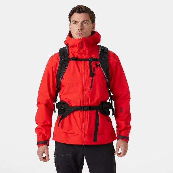 Kurtka turystyczna Helly Hansen Odin 9 Worlds 3.0. Czerwone kurtki Helly Hansen, bez wzorów, bez kaptura. Za 1,668.99 zł.