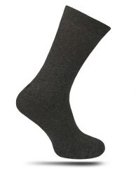 Skarpetki Popielate, Bawełniane, Gładkie, Jednokolorowe, Eleganckie, Garniturowe -KINGS- Męskie. Szare garnitury Kings, m, bez wzorów, z bawełny. Za 14.90 zł.