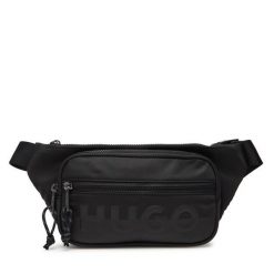Saszetka nerka HUGO. Czarne saszetki i nerki Hugo, bez wzorów. Za 549.99 zł.