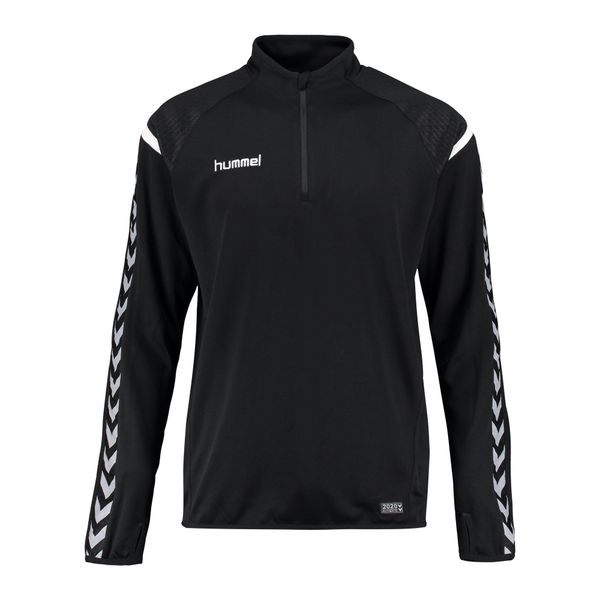 Bluza Hummel auth charge training. Czarne bluzy bez kaptura Hummel, m, bez wzorów, z dzianiny, bez kaptura. Za 140.00 zł.