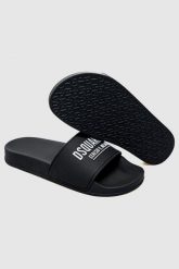 DSQUARED2 Czarne klapki męskie. Czarne klapki Dsquared2. W wyprzedaży za 759.99 zł.