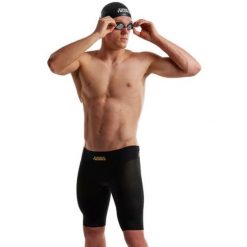 Strój startowy męski Funkita Apex Viper Black Attack. Czarne odzież kąpielowa FUNKITA, m, bez wzorów, sportowe. Za 278.95 zł.