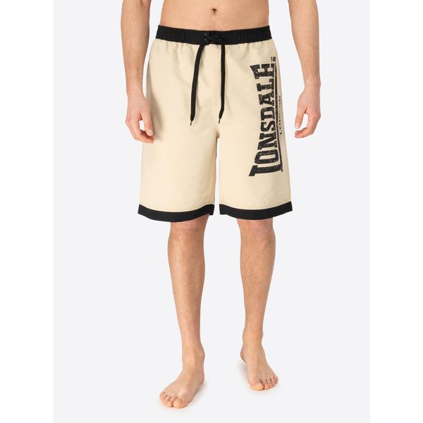 Szorty bokserskie Lonsdale Clennell. Brązowe odzież kąpielowa Lonsdale, m, bez wzorów, sportowe. Za 168.00 zł.