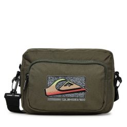 Saszetka Quiksilver. Brązowe torby na ramię Quiksilver, bez wzorów, małe, bez dodatków. Za 99.99 zł.