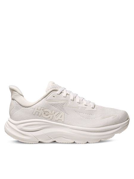 Hoka Buty do biegania Clifton 10 1162030 Biały. Białe buty do biegania HOKA, bez wzorów, z materiału, bez zapięcia, do biegania. Za 599.99 zł.