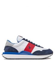 Polo Ralph Lauren Sneakersy 809955709004 Granatowy. Niebieskie buty sportowe casual Polo Ralph Lauren, bez wzorów, z materiału, bez zapięcia. Za 429.99 zł.