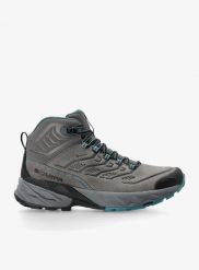 Buty turystyczne męskie Scarpa Rush 2 Pro Mid GTX. Szare buty turystyczne Scarpa, bez wzorów, z gore-texu, bez zapięcia, trekkingowe, gore-tex. Za 819.49 zł.