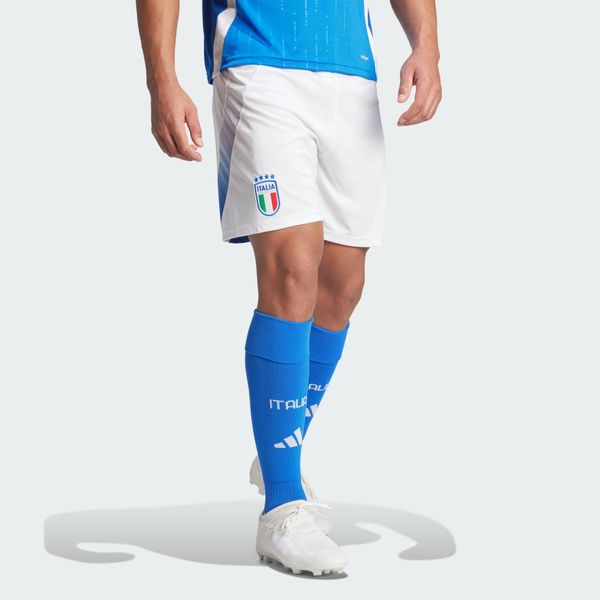 Szorty Italy 24 Home. Białe krótkie spodenki sportowe Adidas, xl, bez wzorów, z materiału. Za 181.45 zł.